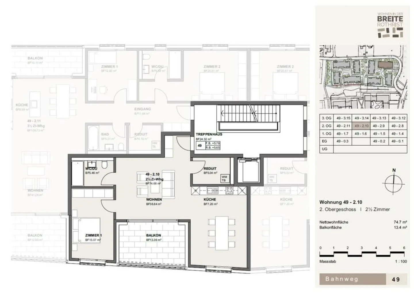 Exclusive dream apartment in a quiet location for rent! - Photo 7 of 7