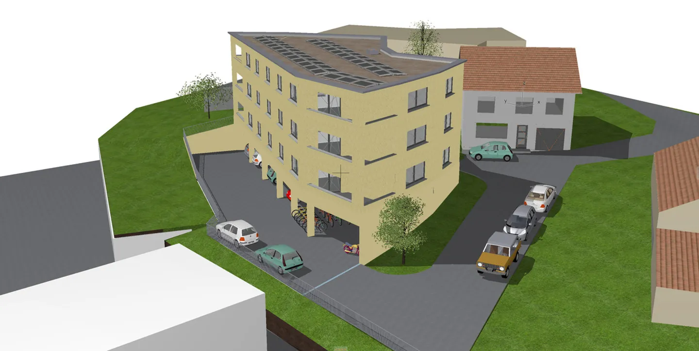 Appartements avec 4,5 pièces dans un petit complexe résidentiel de 6 appartements - Photo 2 sur 5