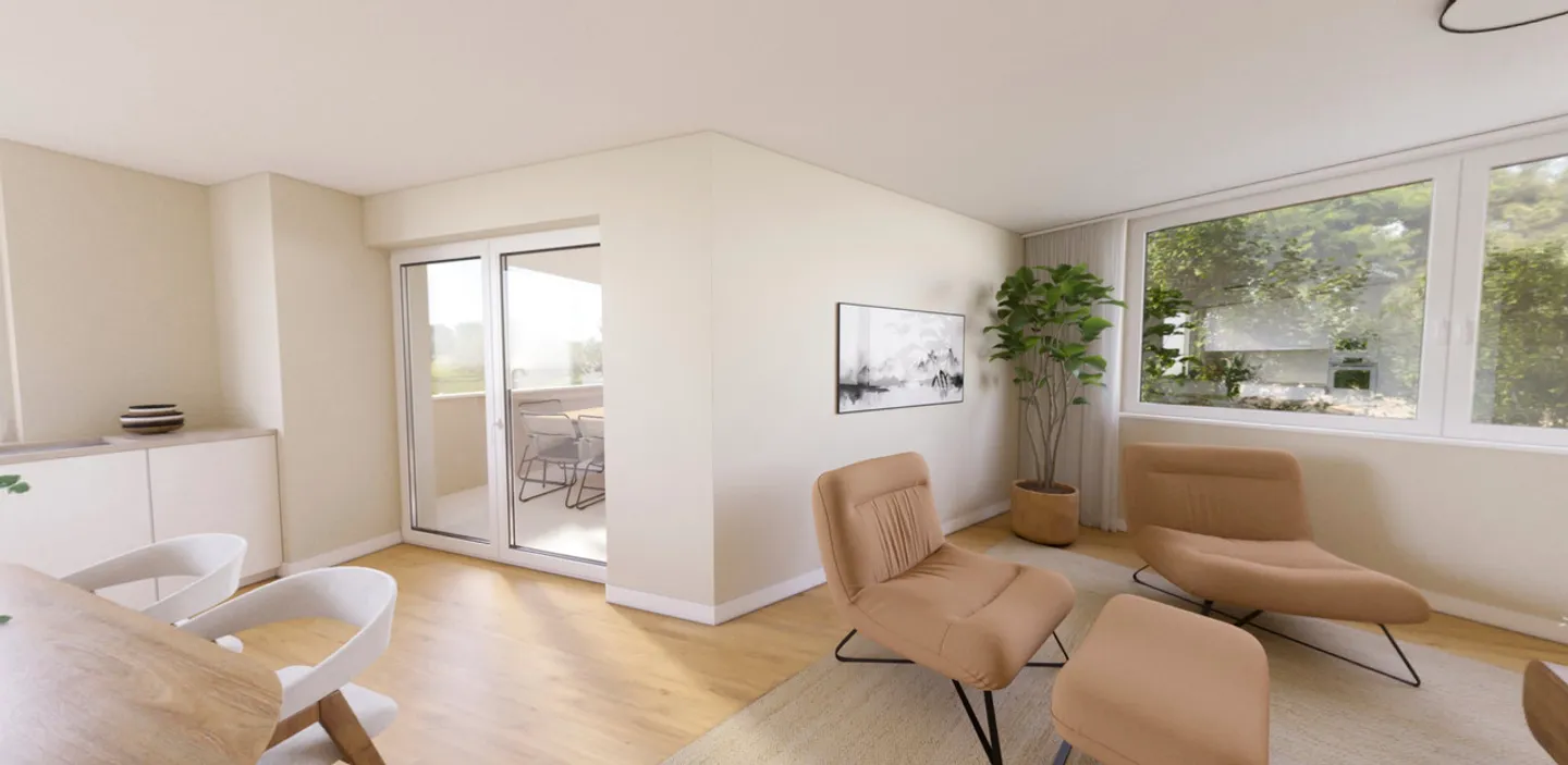 Appartements avec 4,5 pièces dans un petit complexe résidentiel de 6 appartements - Photo 1 sur 5