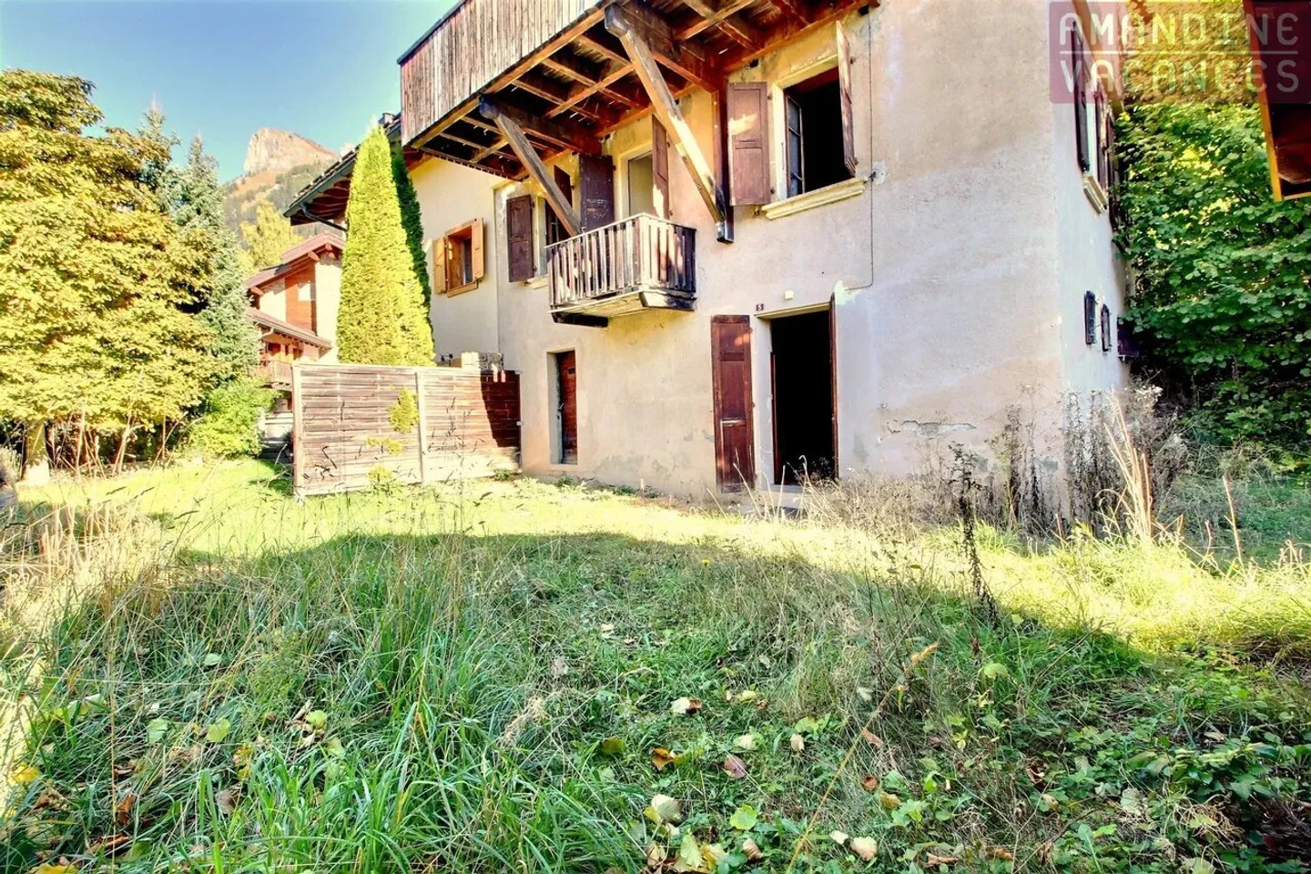 Gartenwohnung zur Renovierung in Ovronnaz - Foto 1 von 13