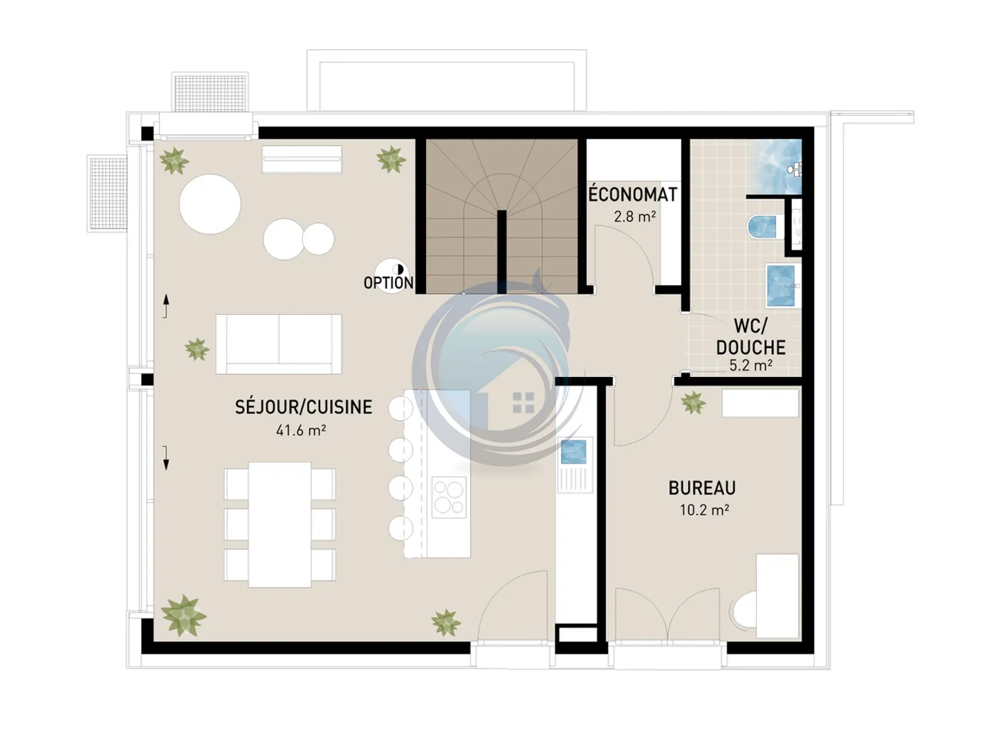 Anpassbare Villa in Attalens - Foto 7 von 11