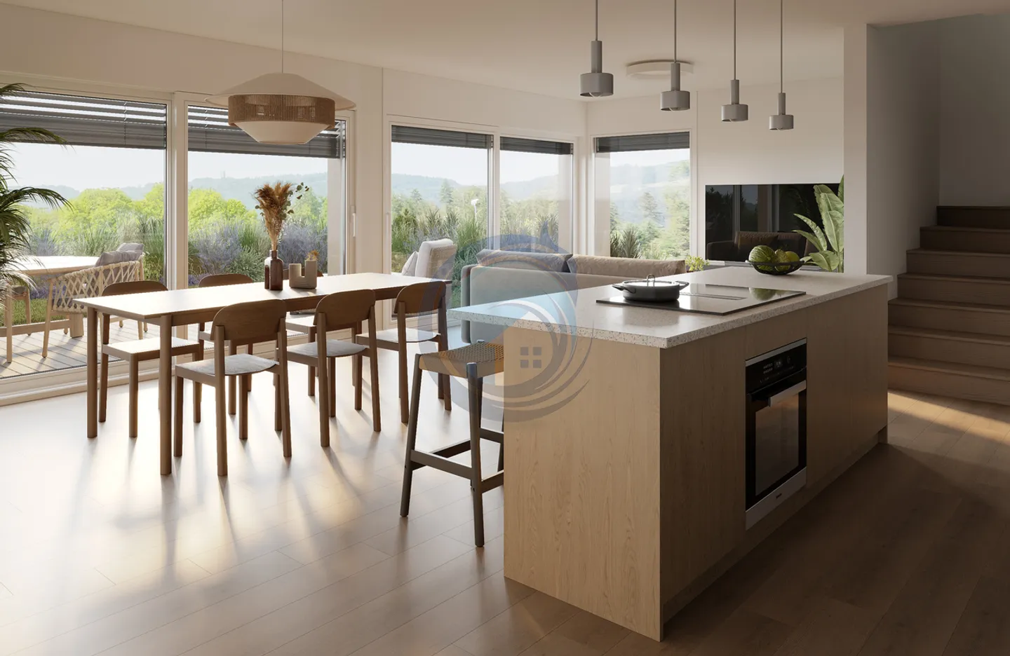 Anpassbare Villa in Attalens - Foto 4 von 11