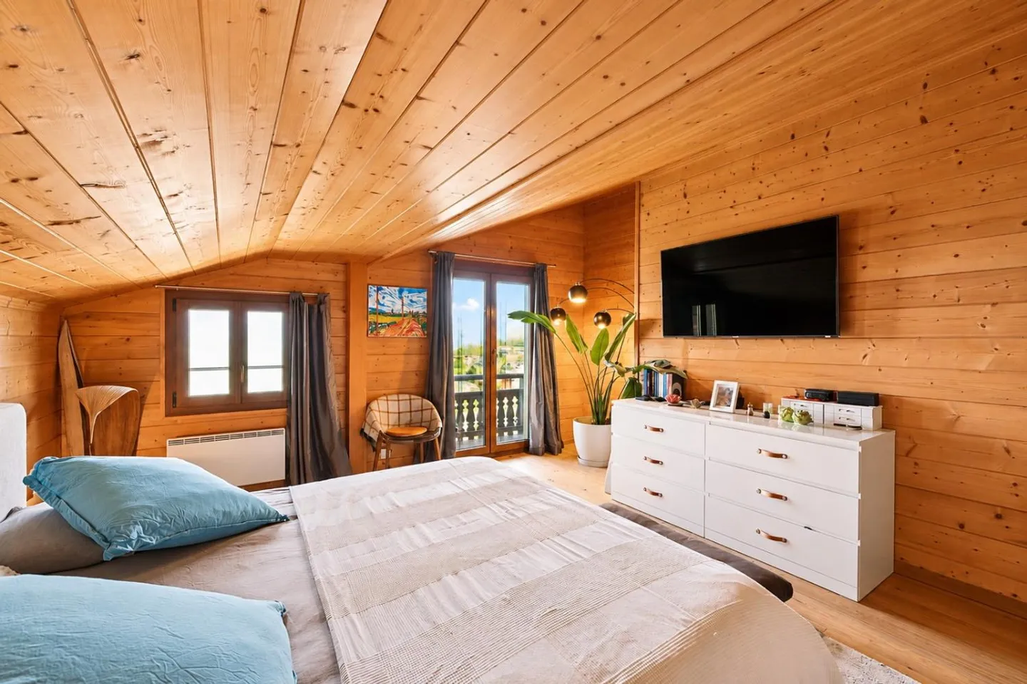 Magnifique chalet rénové avec vue exceptionnelle - Photo 9 sur 13
