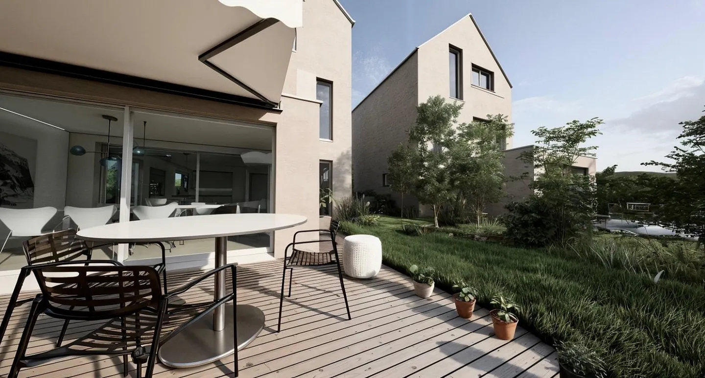 Felicità familiare in una nuova casa unifamiliare - Foto 1 di 8