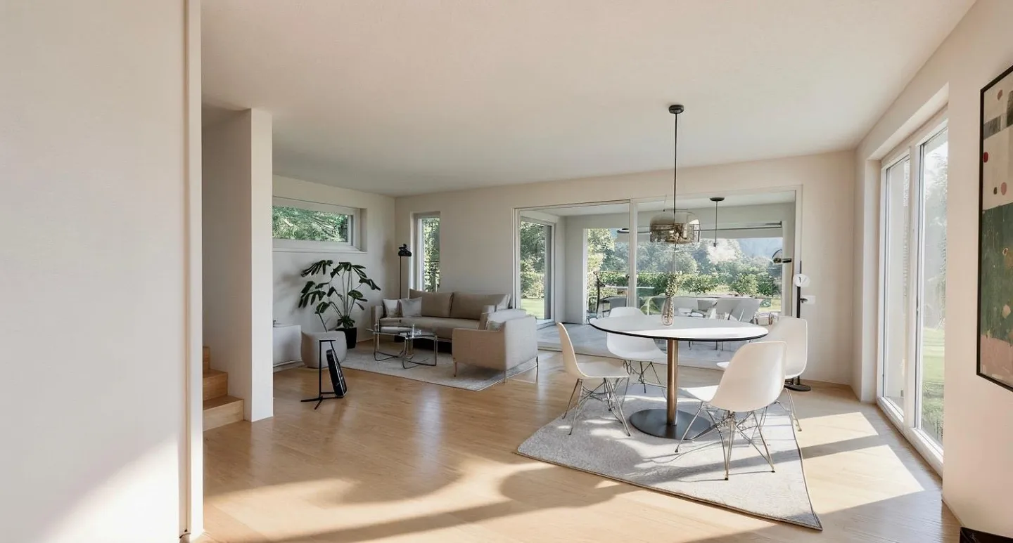 Felicità familiare in una nuova casa unifamiliare - Foto 2 di 8