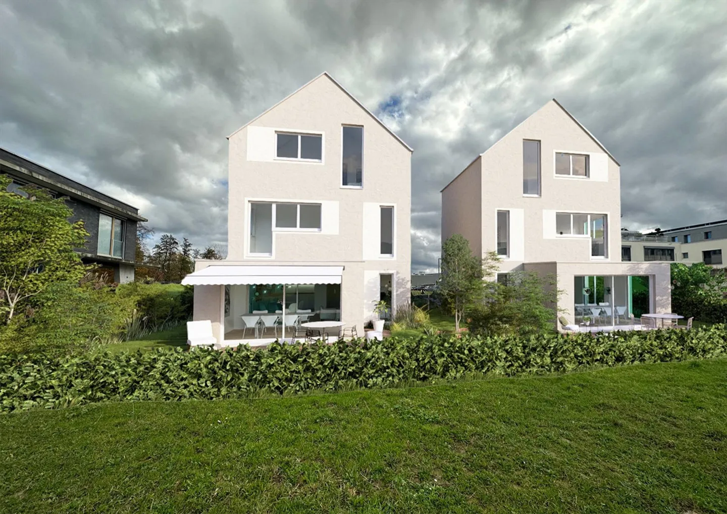 Felicità familiare in una nuova casa unifamiliare - Foto 3 di 8