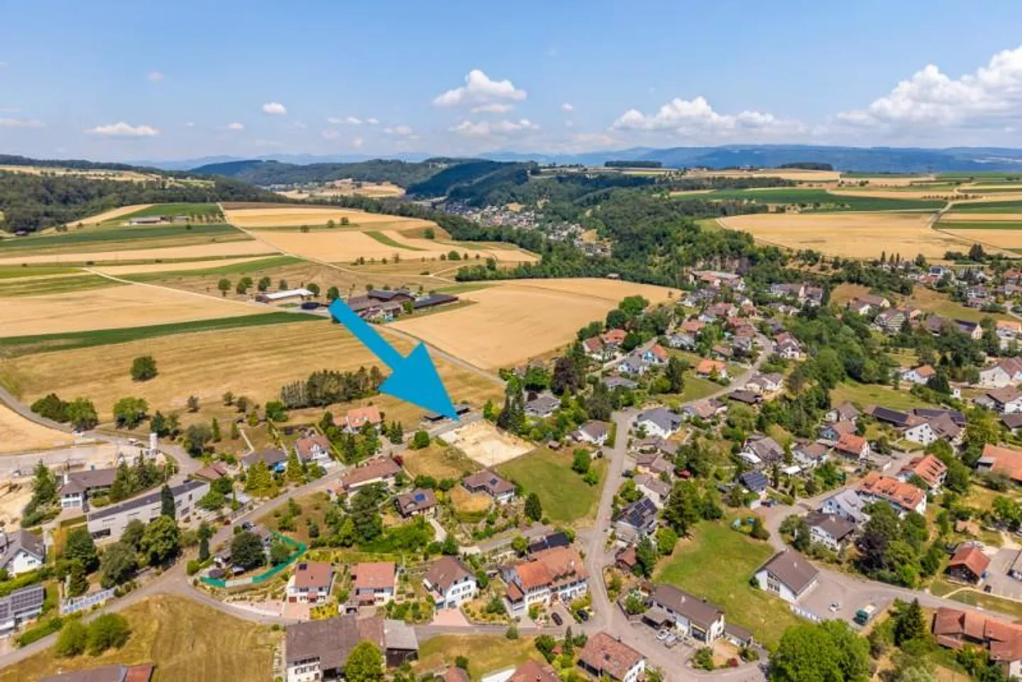 Projet avec permis de construire et excavation terminée - Photo 4 sur 8
