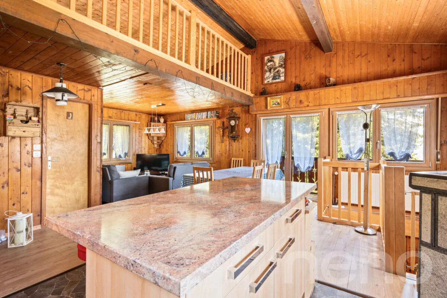 Helles Chalet mit Sauna, Jacuzzi und direktem Zugang zu den Skipisten - Foto 12 von 12