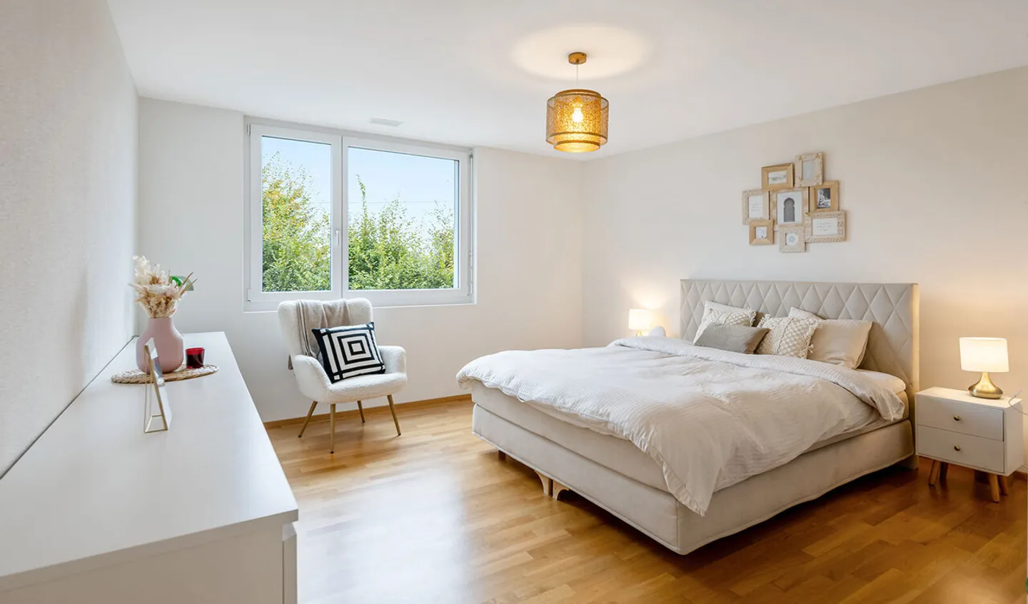 Confort de vie et qualité de vie – Appartement de 4,5 pièces dans le parc Eschen - Photo 6 sur 9