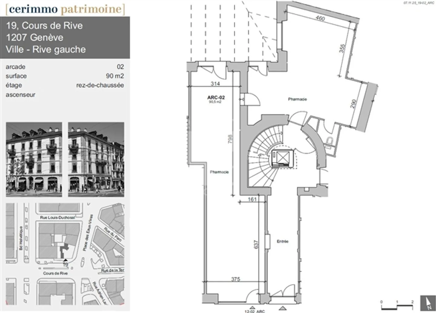 Passaggio di circa 90 m² al piano terra - Foto 2 di 5