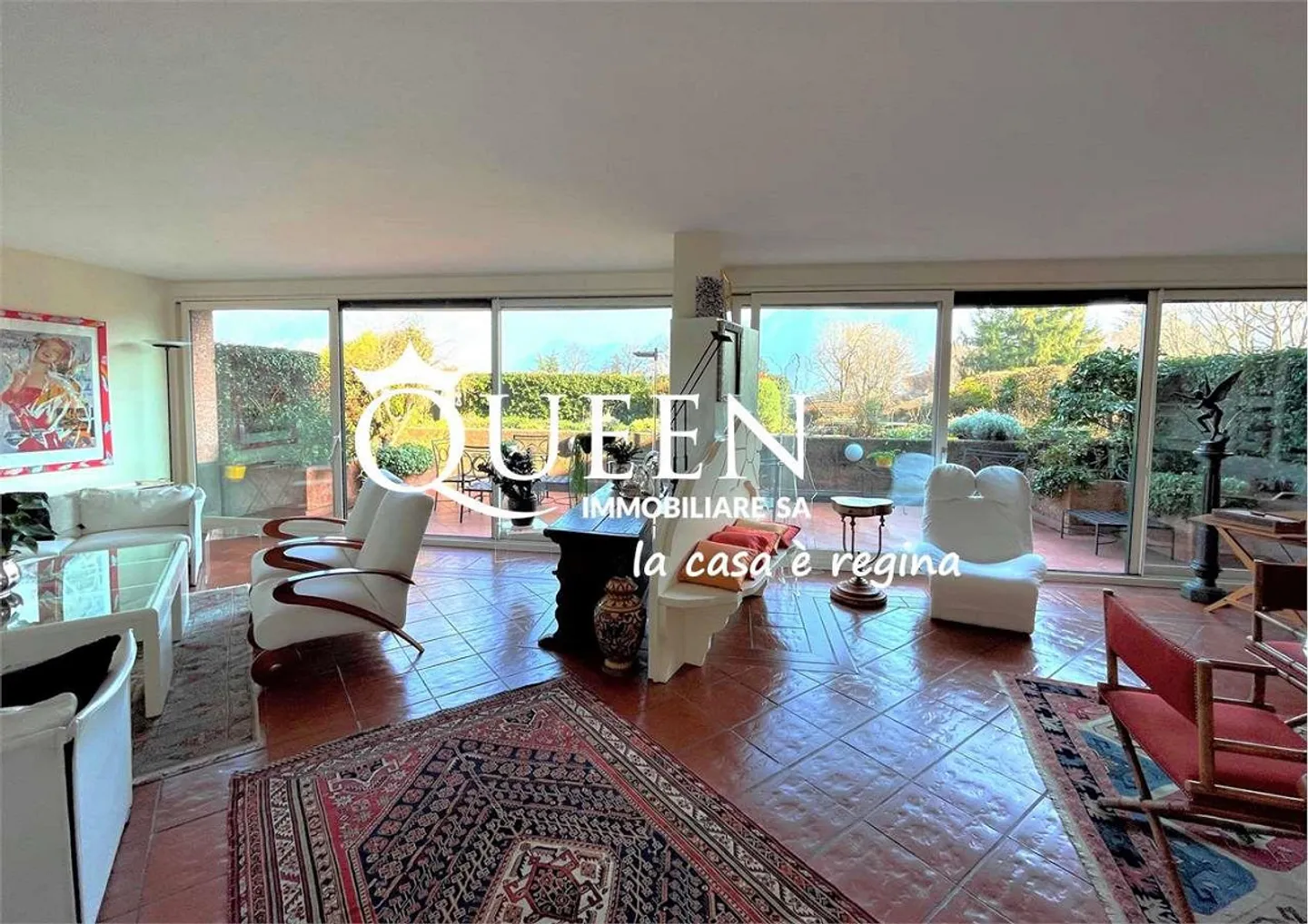 Gentilino : appartement 3.5 pièces, 150 m², rénové, avec piscine - Photo 2 sur 13