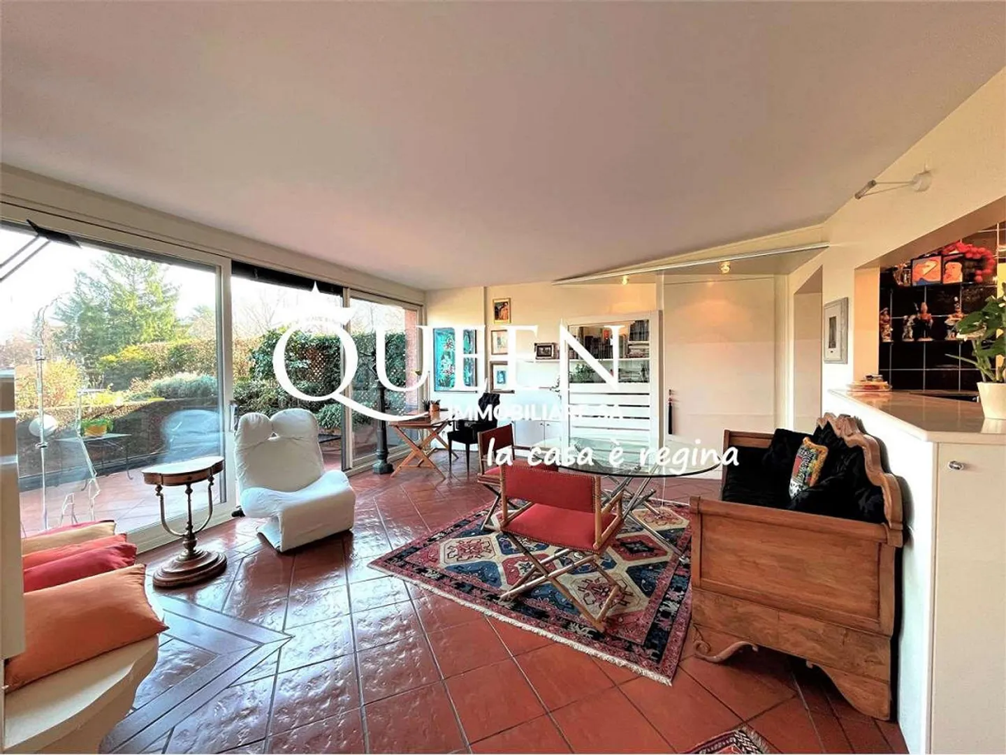 Gentilino : appartement 3.5 pièces, 150 m², rénové, avec piscine - Photo 4 sur 13