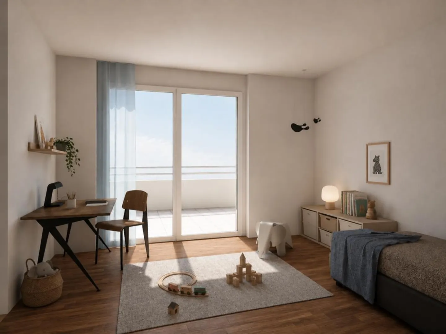 Spacious 6.5 Room Terrace Apartment with Far-Reaching Views - Photo 3 of 10