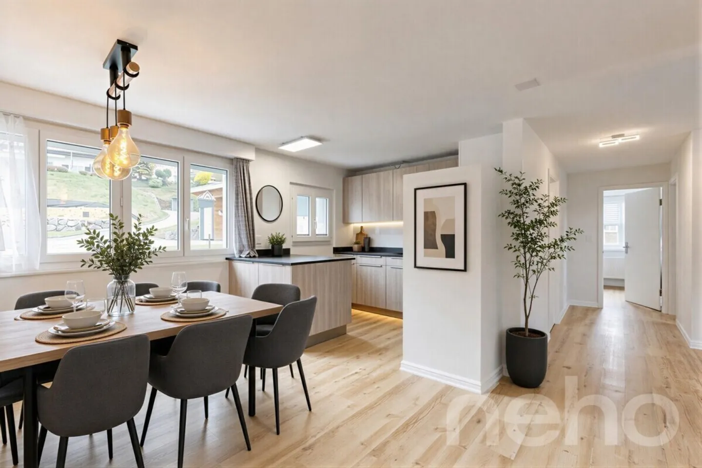 Multi-family house in the green Plasselb - Photo 10 of 12