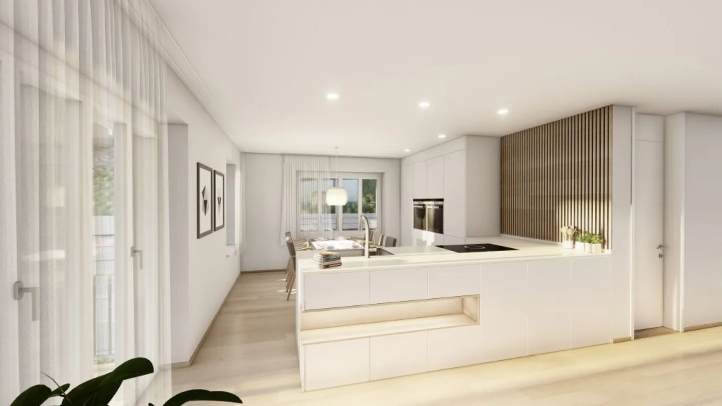 Atemberaubende 4.5 Parterrewohnung in einer historischen Villa zu vermieten - Foto 1 von 6