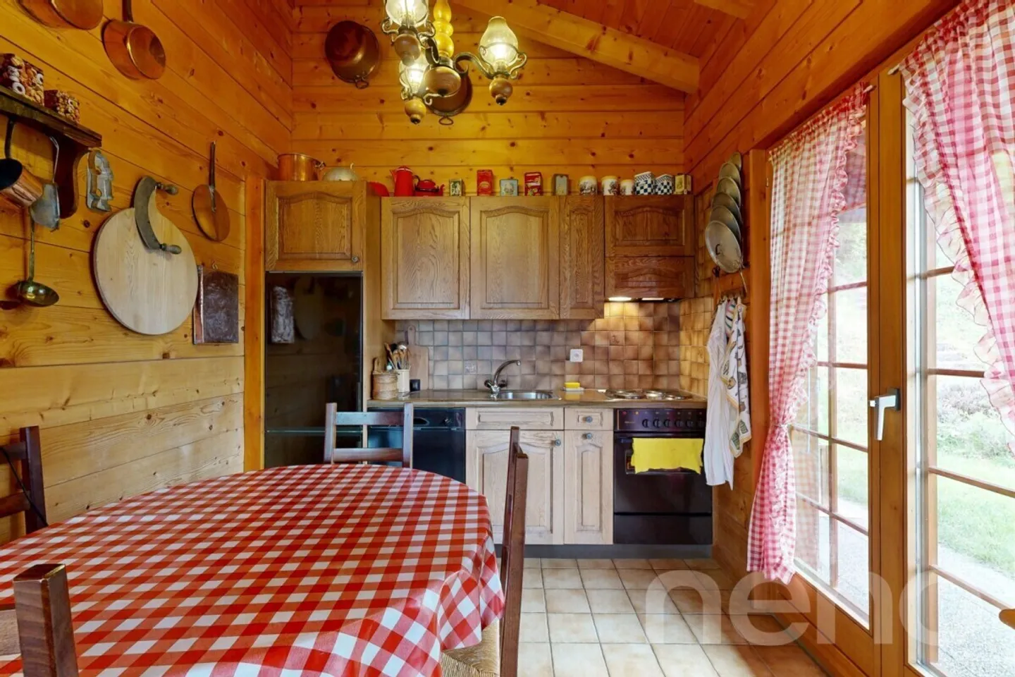Authentic Log Cabin in the Heights of Grône - Photo 9 of 12