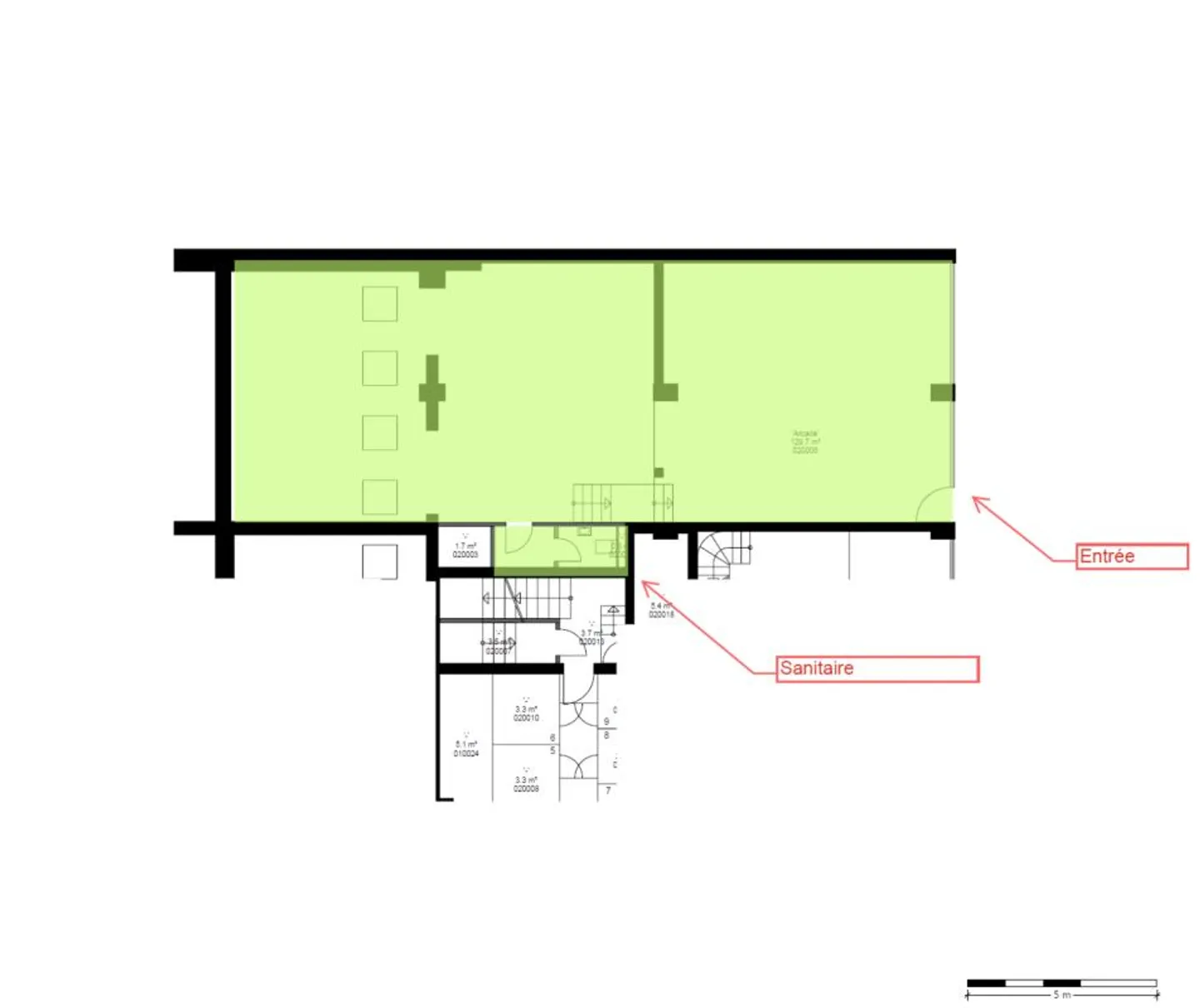 Negozio commerciale in affitto, 130m2, vicino alla stazione CFF - Foto 4 di 4