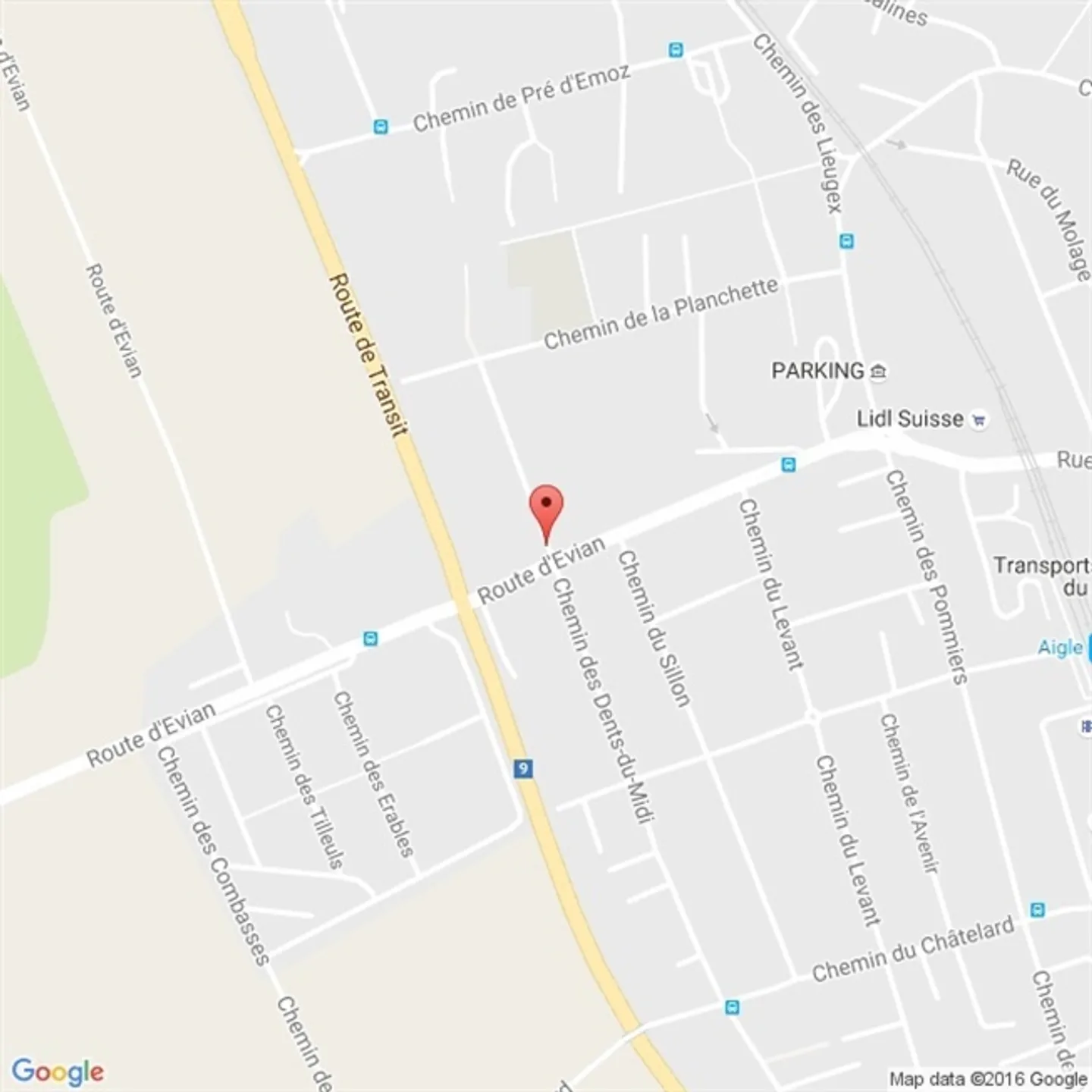 Outdoor parking space in Aigle - Photo 2 of 2