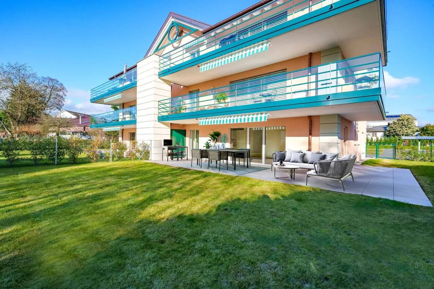 Appartamento nuovo di 3,5 locali con spaziosa terrazza/giardino - Foto 1 di 12