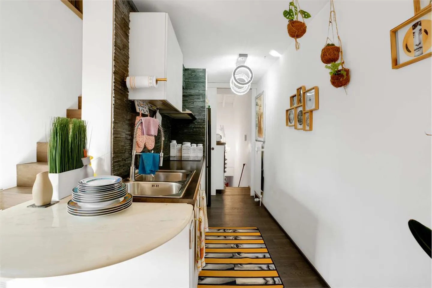 Appartamento di lusso 4.5 stanze con vista parziale sul lago a Lugano in vendita - Foto 3 di 5