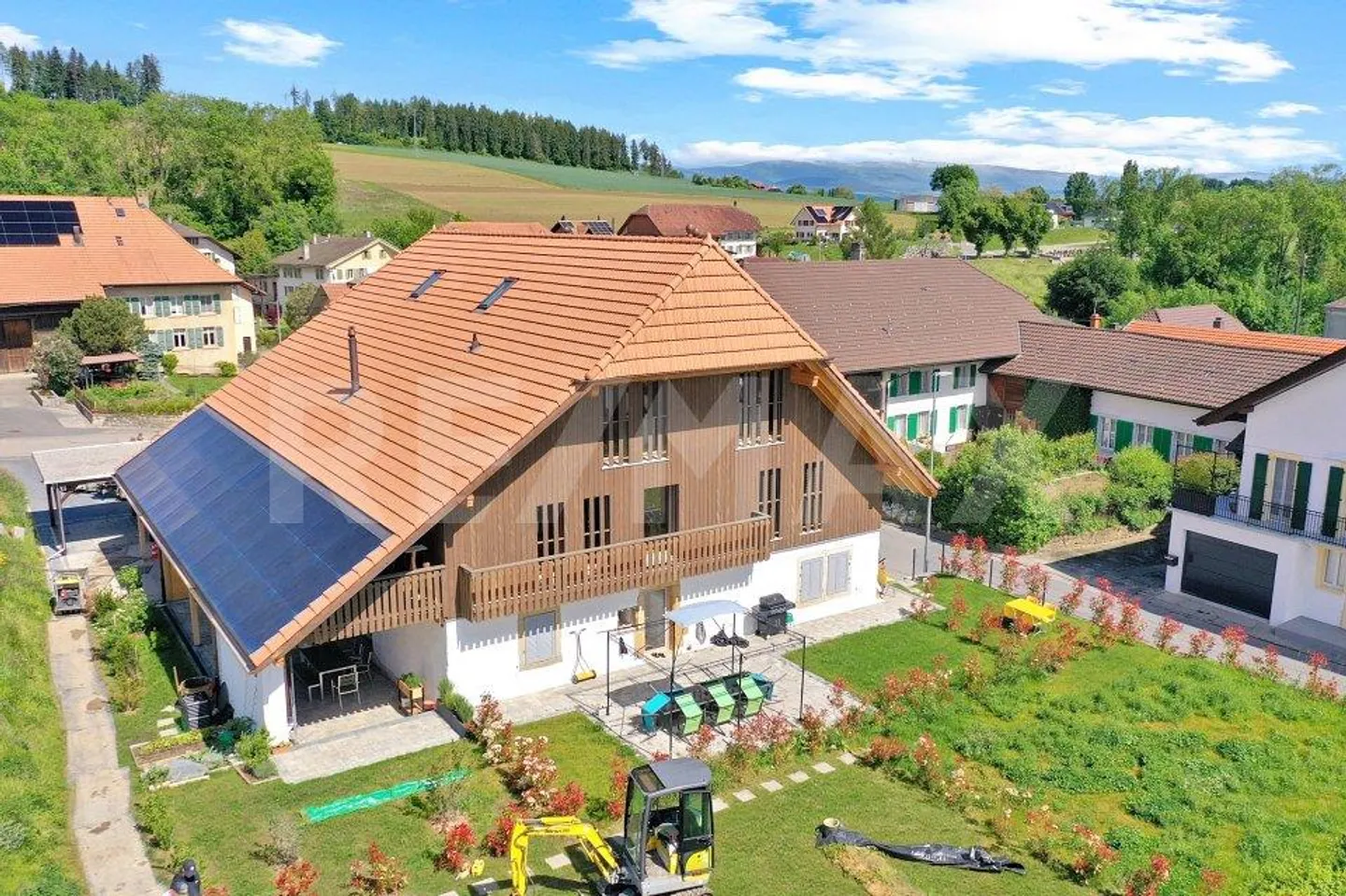 Accès privatif par ascenseur; Dernier étage; 4.5p 135 m²; Jardin 10... - Photo 2 of 8