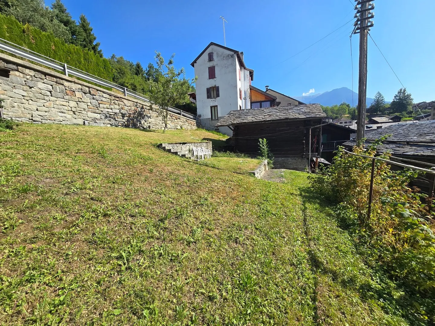 Haus, Scheune, Raccard, Grundstücke - Salvan - Großes Potenzial - Foto 8 von 13