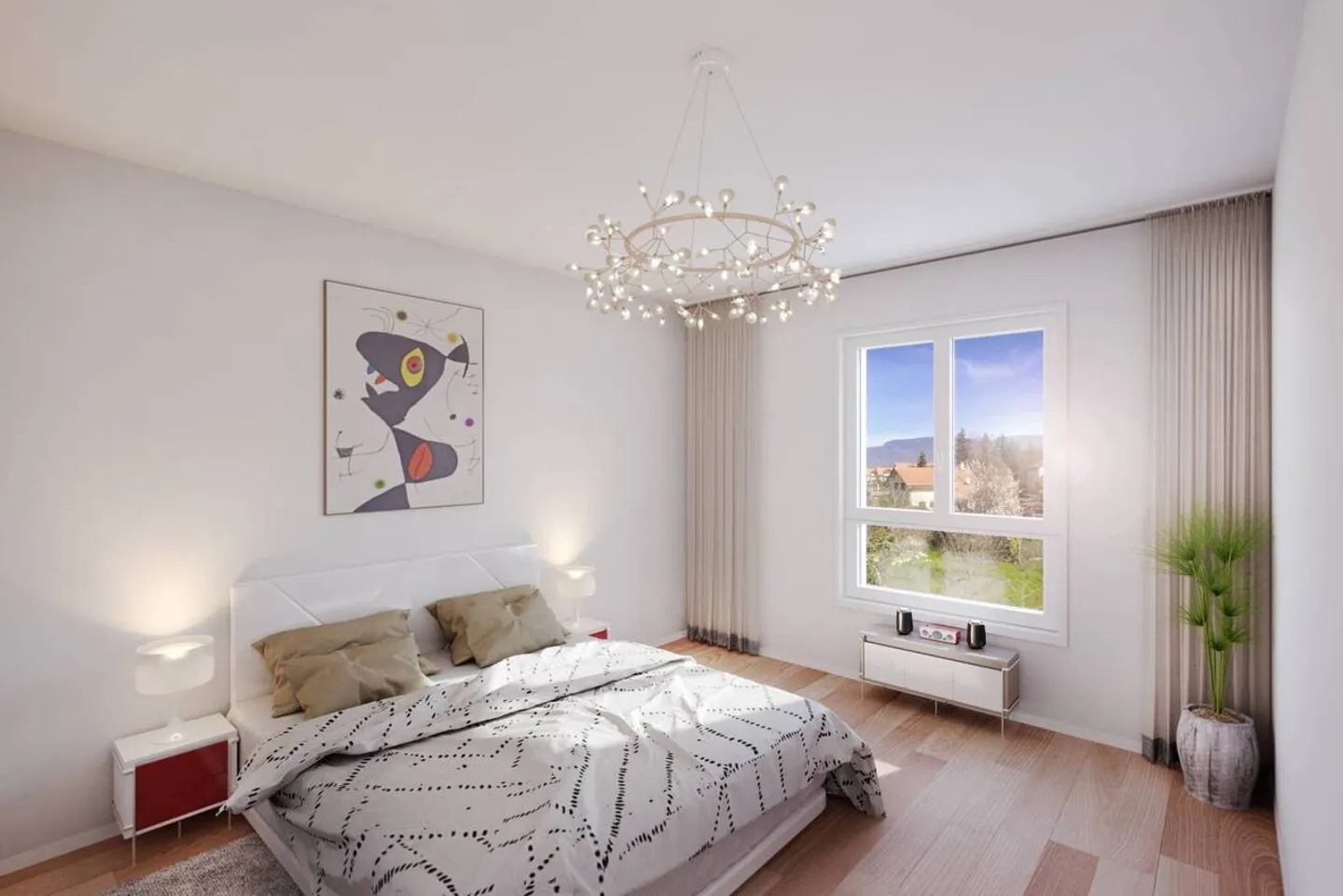 Appartamento nuovo di 3,5 locali con spaziosa terrazza/giardino - Foto 7 di 12