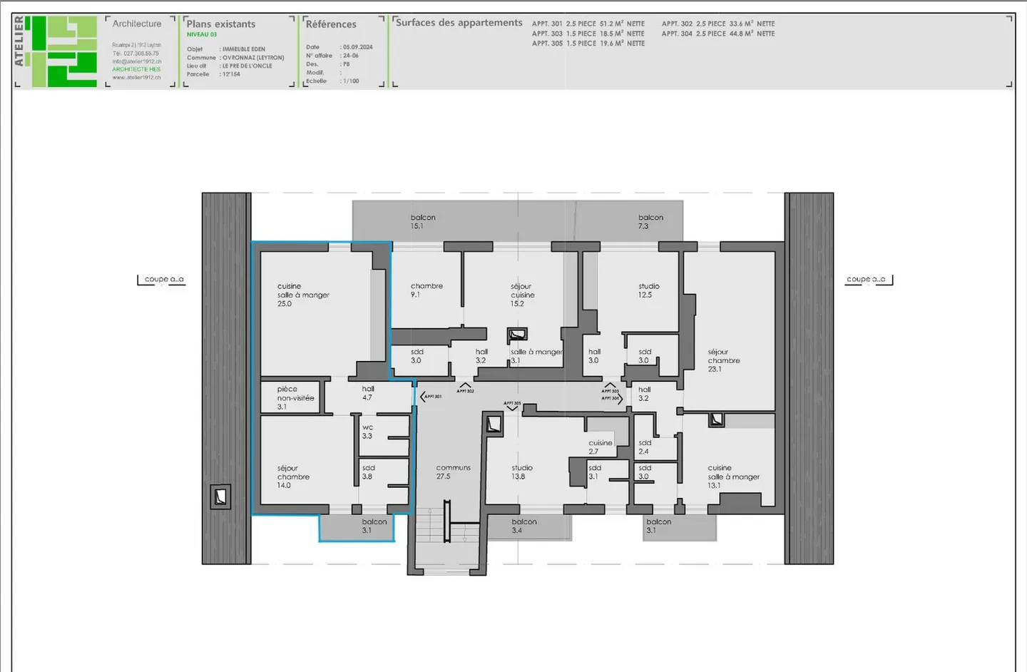 Attic apartment and passage apartment in the center of the village - Photo 10 of 10