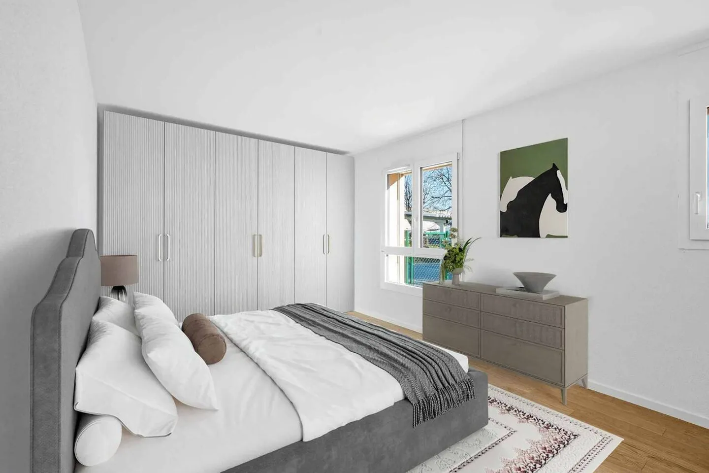 Appartamento nuovo di 3,5 locali con spaziosa terrazza/giardino - Foto 9 di 12