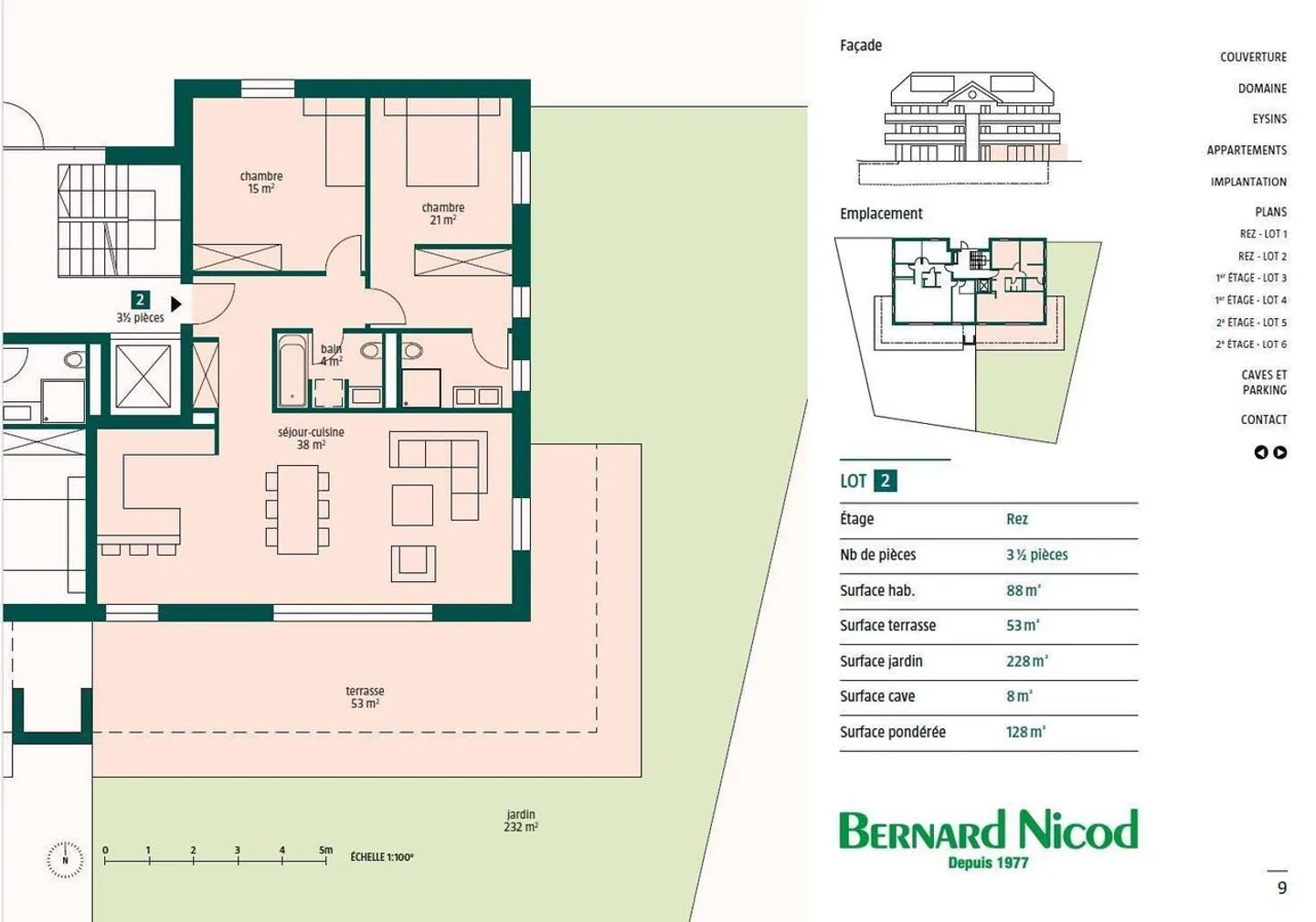 Appartamento nuovo di 3,5 locali con spaziosa terrazza/giardino - Foto 12 di 12