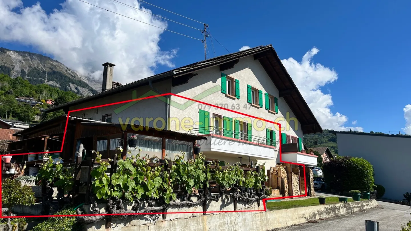 À vendre à Savièse – Appartement de 4 pces dans une maison villageoise - Photo 2 sur 15