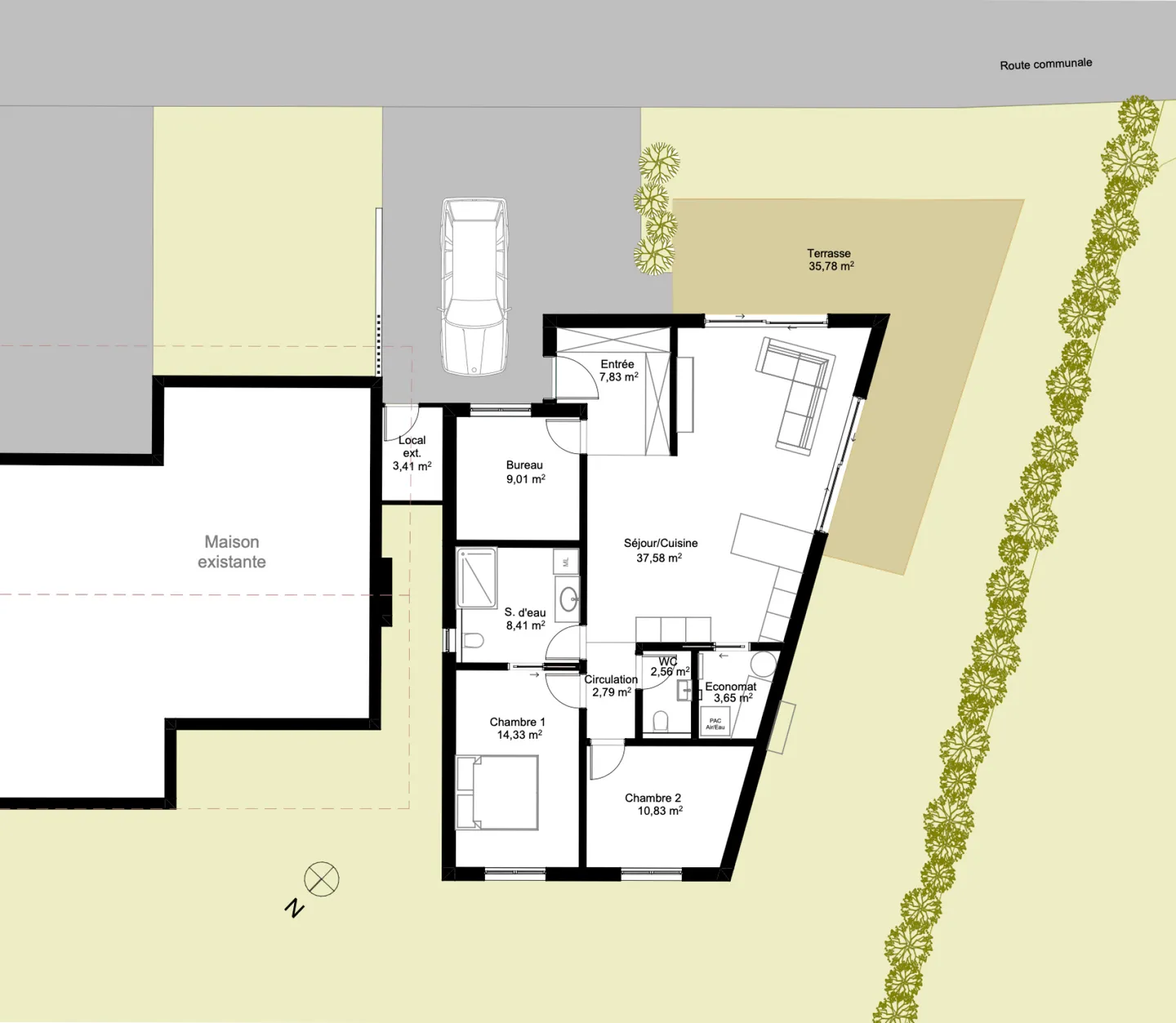 Magnificent 5.5-room villa with possible expansion project - Photo 10 of 10