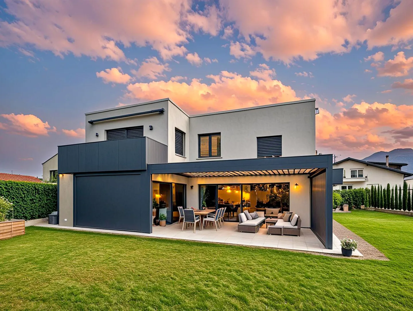 Villa di alta classe con 2 appartamenti, 5,5 stanze e 3,5 stanze. - Foto 1 di 21