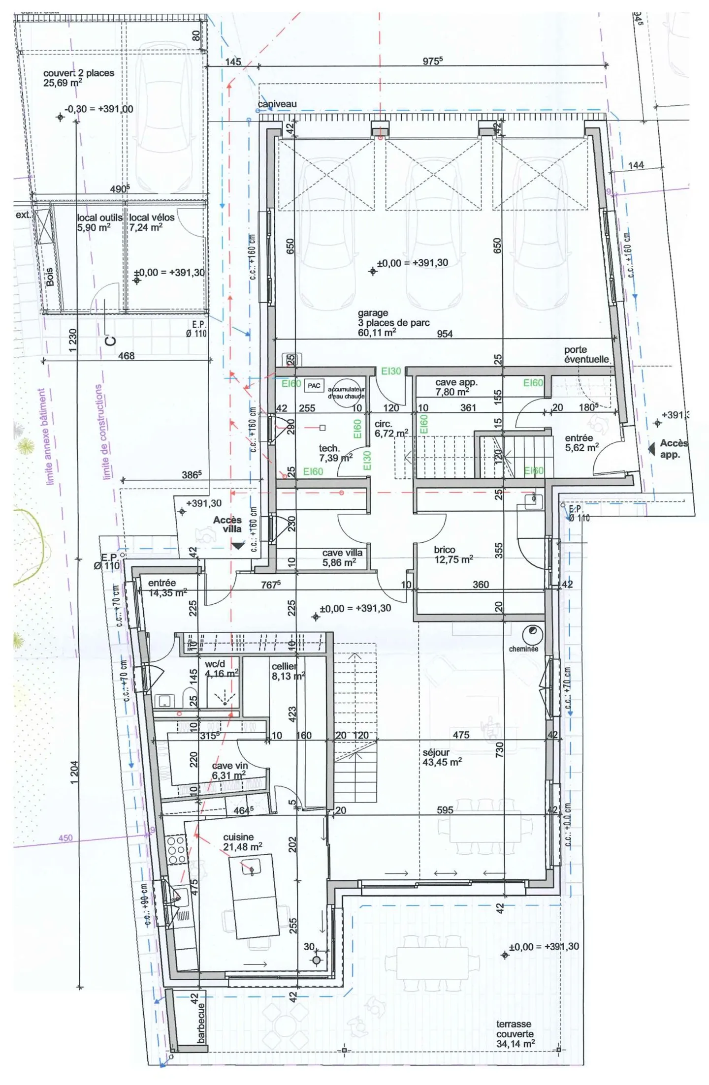 Villa di alta classe con 2 appartamenti, 5,5 stanze e 3,5 stanze. - Foto 20 di 21