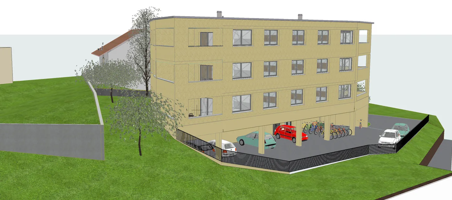 Appartements avec 4,5 pièces dans un petit complexe résidentiel de 6 appartements - Photo 3 sur 5