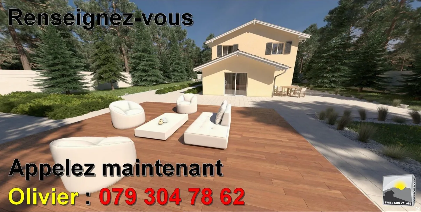 SAXON Je suis le projet VIRGINIA Villa 5.5 pièces de 173 m² terrain 1'000 m² - Photo 25 sur 25