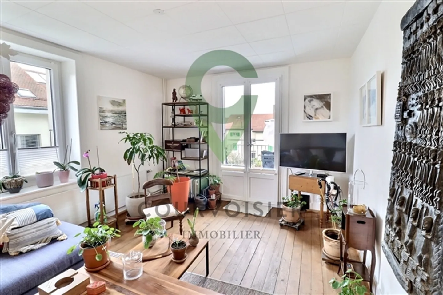 Grande appartement de 4.5 pièces avec caractère - Photo 4 sur 8