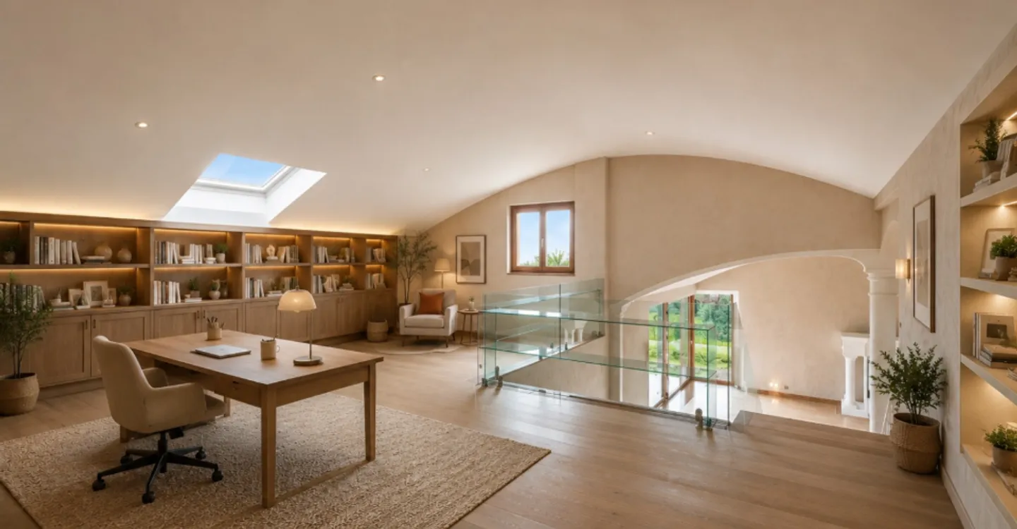 Harmonie, Raum und Natur! Eine einzigartige Villa in St-Blaise mit Seeblick - Foto 7 von 9