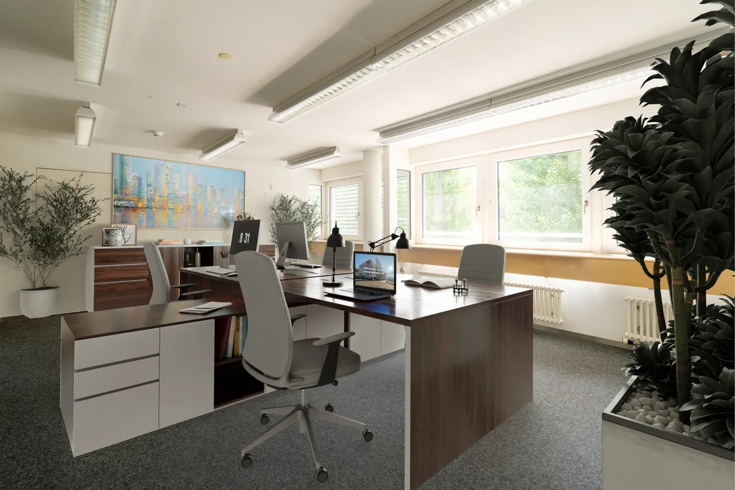 Flexible Büro- und Praxisräumlichkeiten in attraktivem Umfeld - Foto 5 von 10