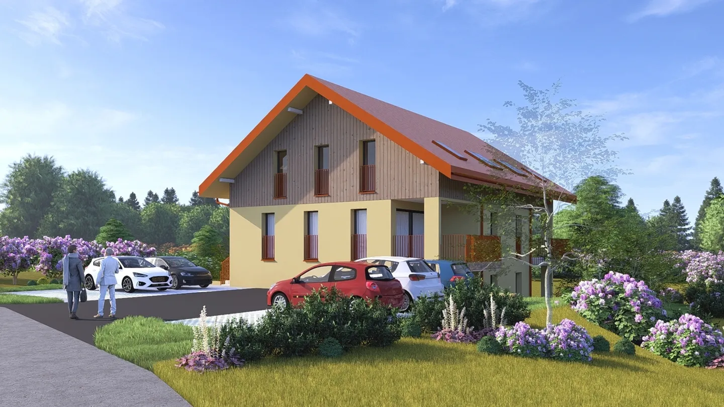 4.5 room duplex apartments in Montagny / FR (lots 2-3) - Photo 4 of 9