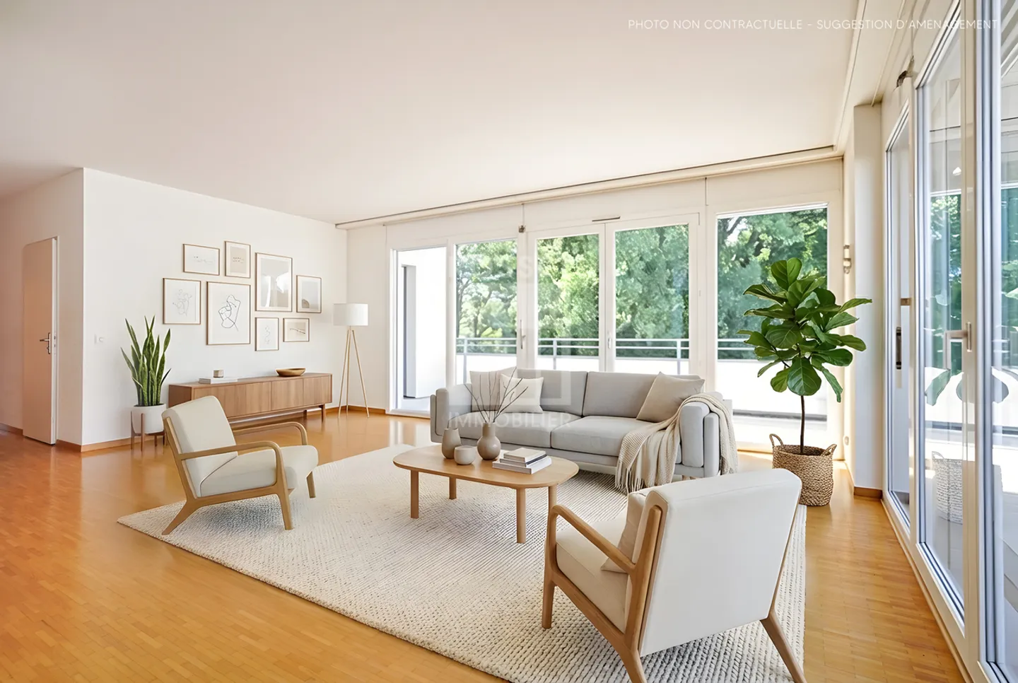 Exclusively: Beautiful 6-room apartment with a large gable terrace - Photo 2 of 8