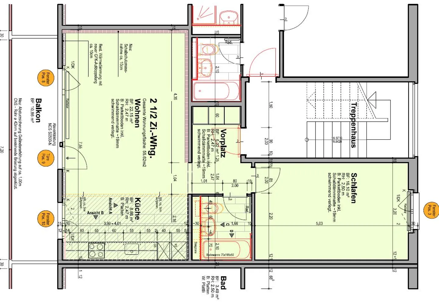 Appartement 2.5 pièces - Photo 2 sur 5