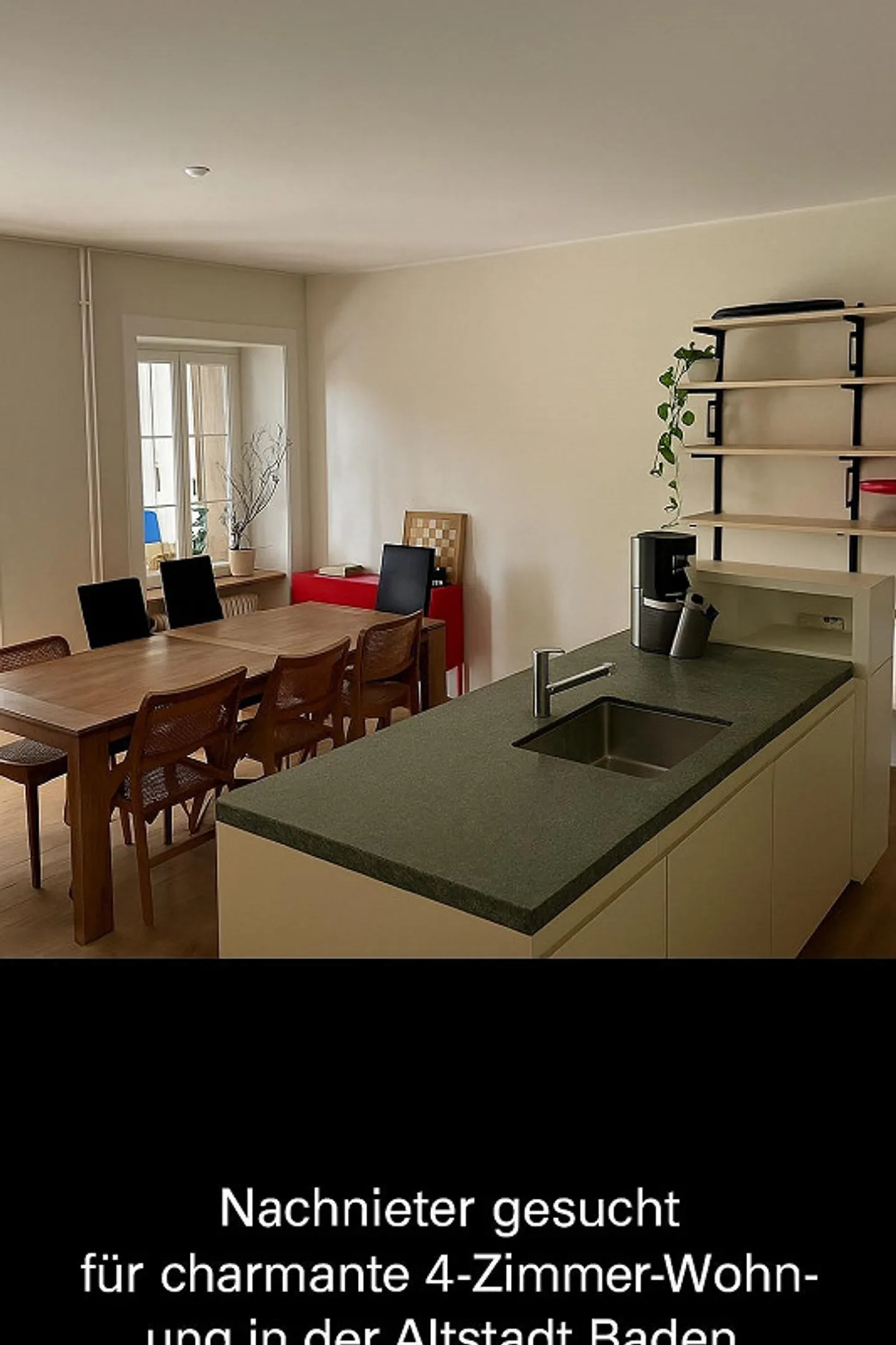 Nachmieter gesucht in der Altstadt von Baden - Foto 1 von 4