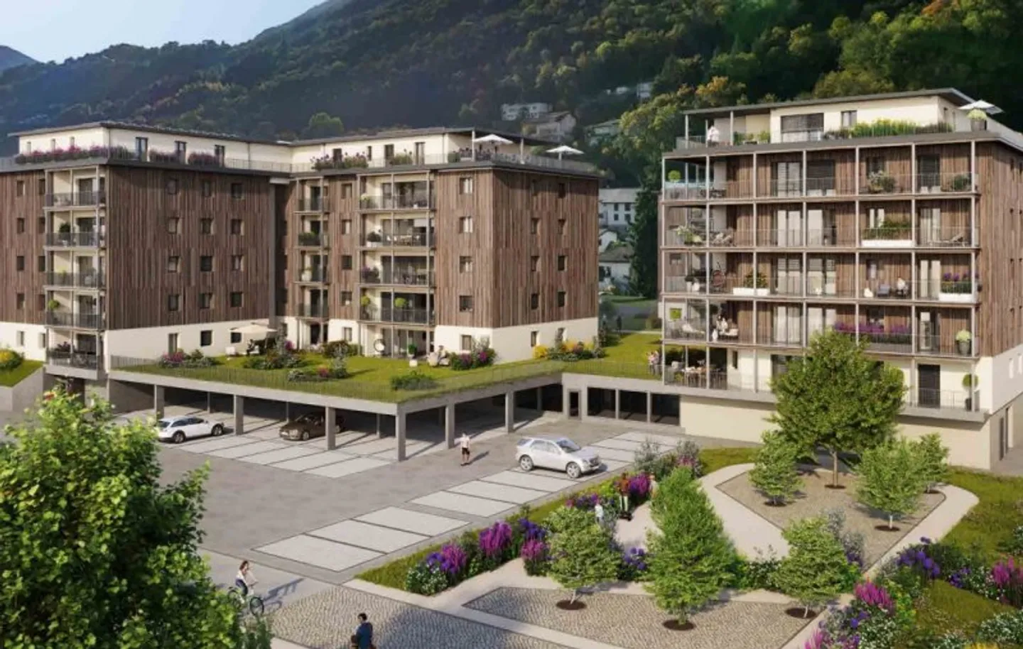 07718 - 3.5 Room Apartment - Ch. du Verger 4 - Collombey - Photo 1 of 2