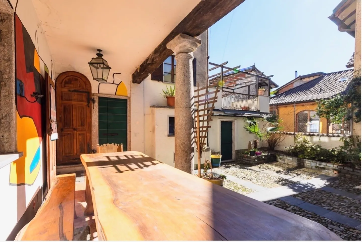 Grande casa di nucleo ad Astano - Foto 2 di 14