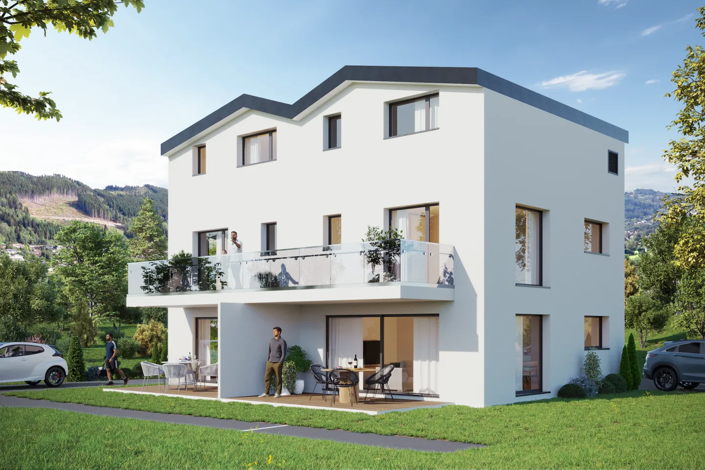 Semi-Detached Villa with 4.5 Rooms in Choëx - Photo 1 of 3