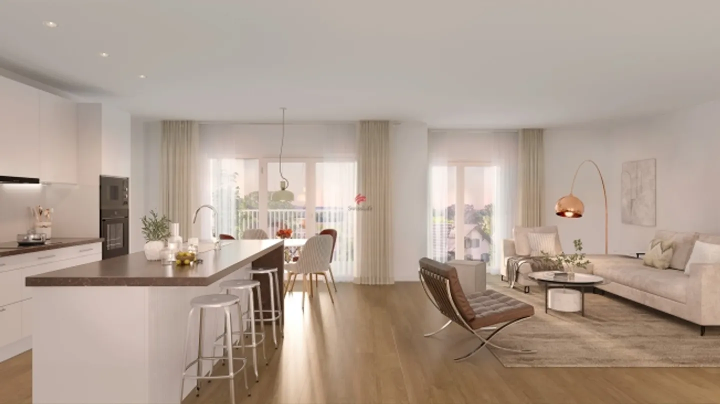 «Moderne Wohnqualität im Grünen» - Foto 3 von 7