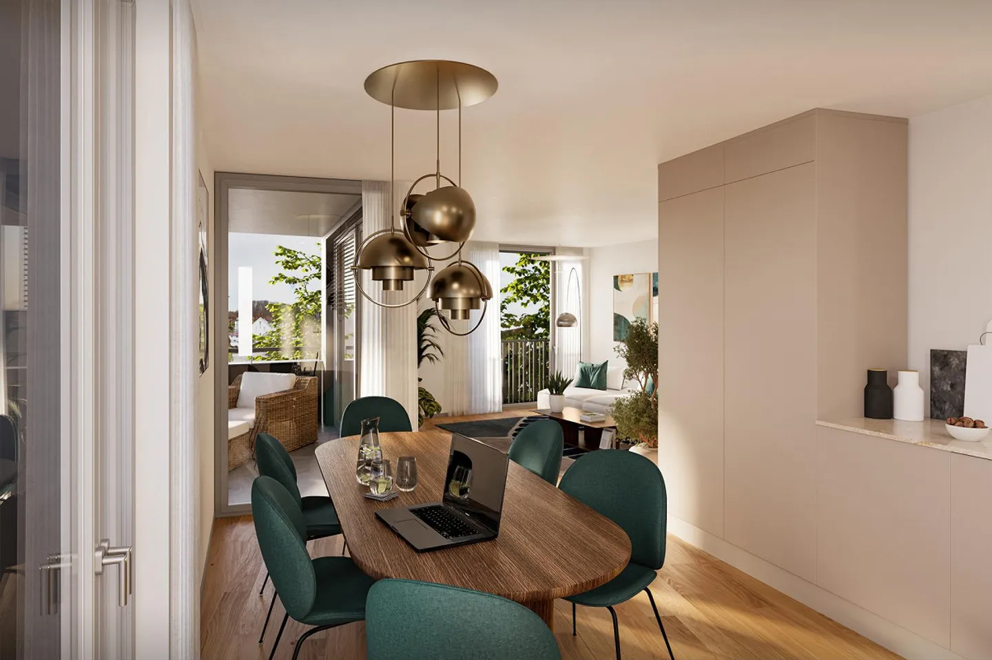 *NEUBAU CRISTALLO* high-quality 4.5 room condominium *Avventurina* - Photo 2 of 4