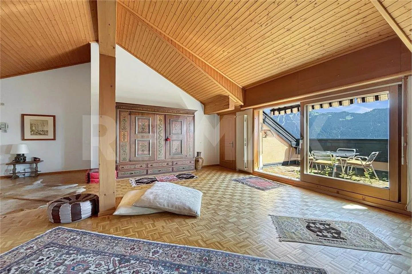 LEYSIN - Herrliche Dachgeschosswohnung mit atemberaubender Aussicht - Foto 3 von 13