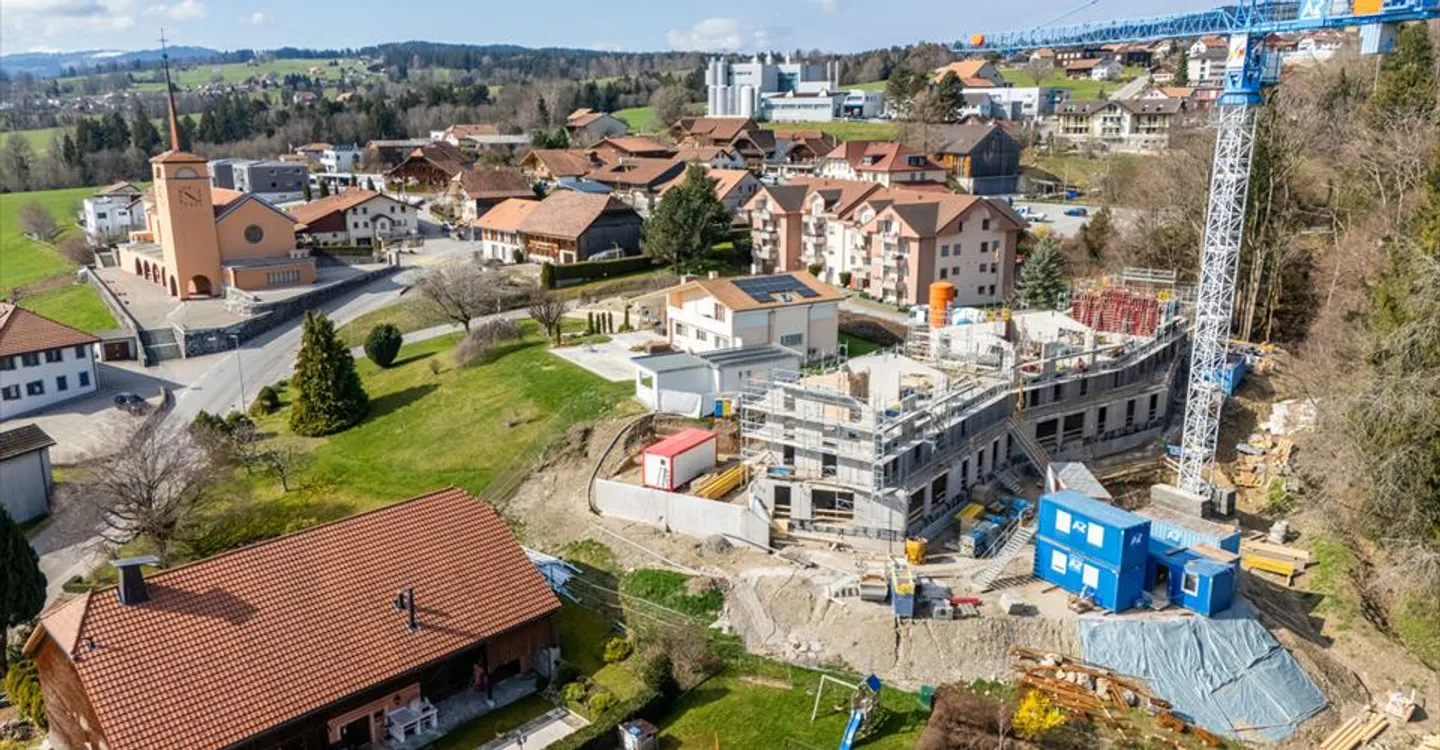 Geräumige 5,5-Zimmer-Wohnung im Erdgeschoss in Sorens - Foto 9 von 11